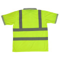 Hola camiseta de seguridad verde reflectante reflectante